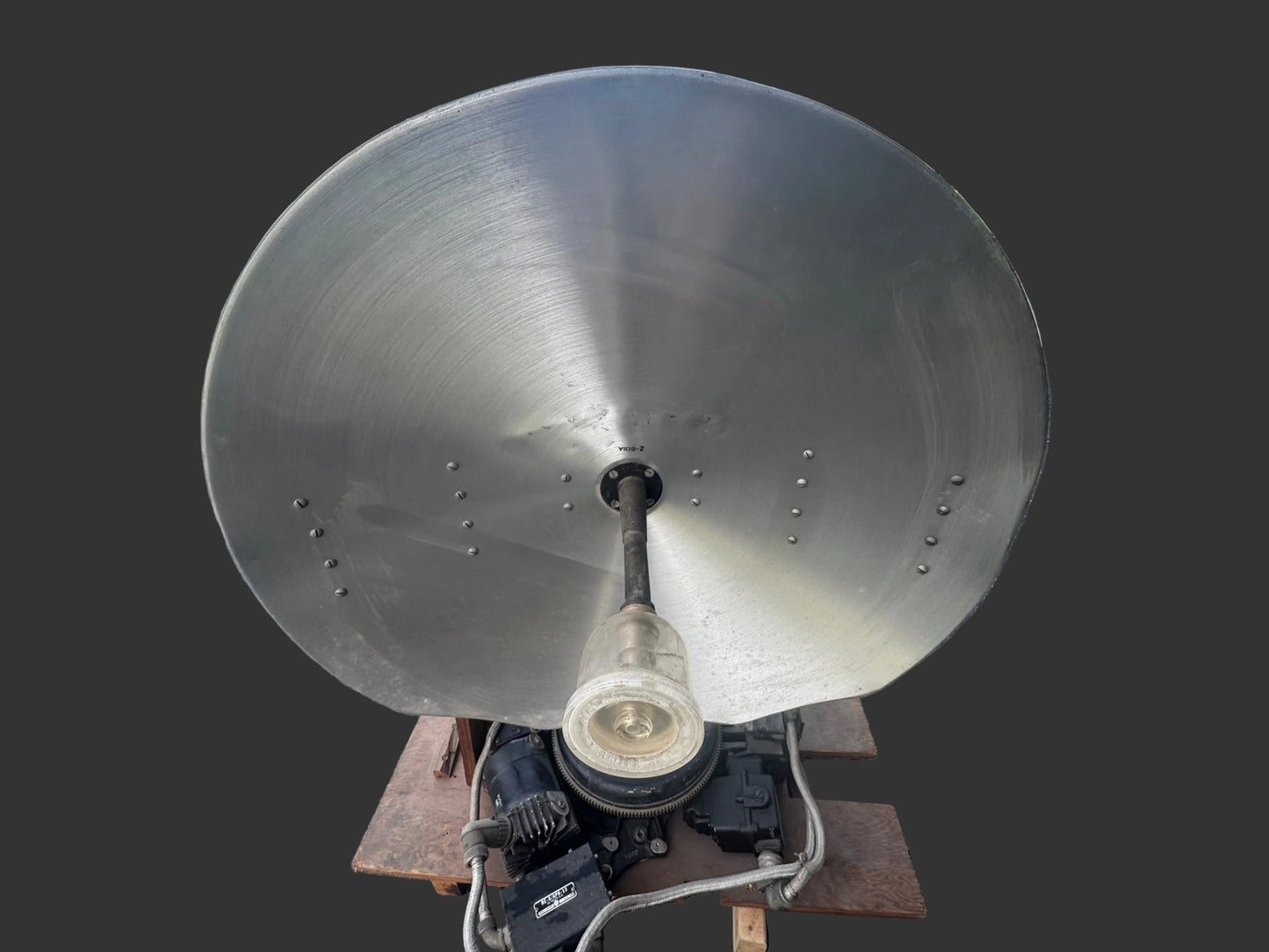 AS-17A/APS Military Radar Dish Antenna Assembly w/ Mount & Drive Units Pickup Only