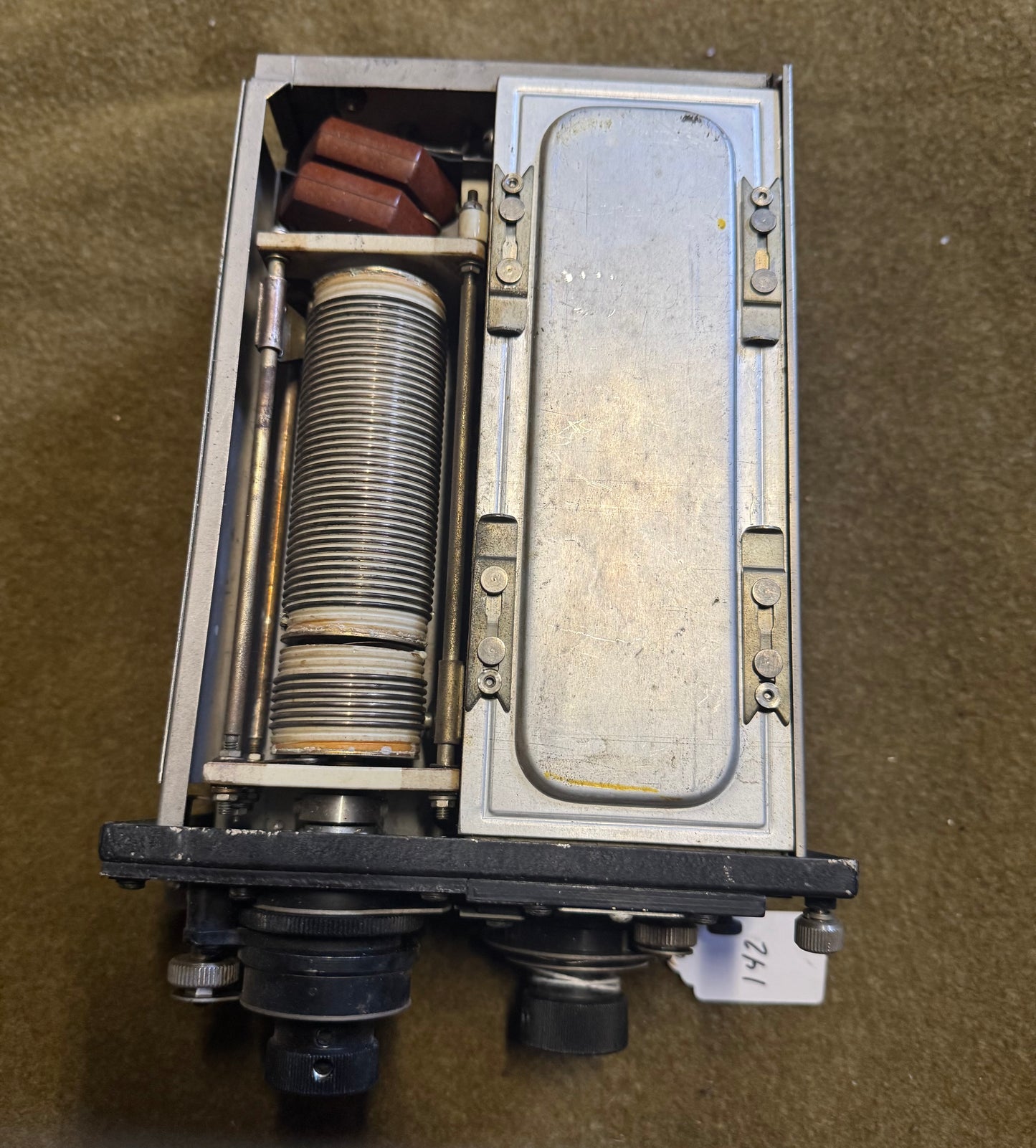 WWII U.S. Navy CRV-47191 Radio Tuning Unit (RCA – 1942)