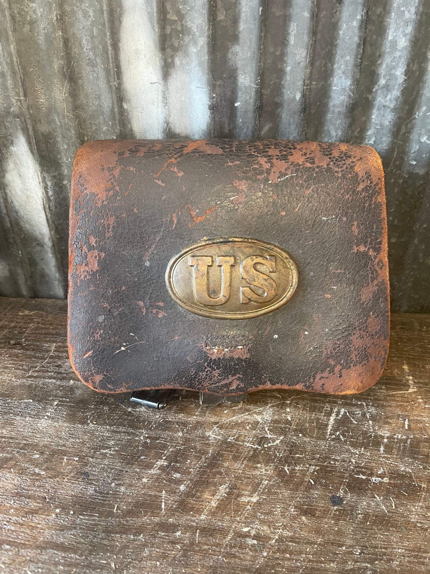 Civil War Era U.S. Model 1864 Pattern Cartridge Box