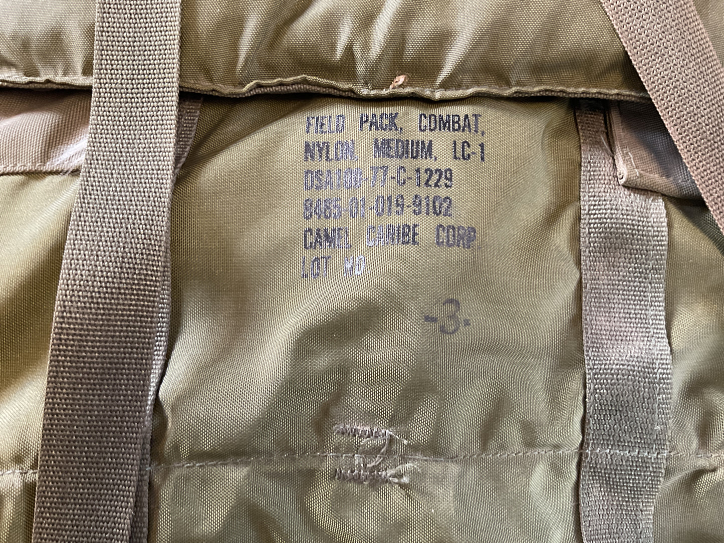 Vietnam Era Alice Pack