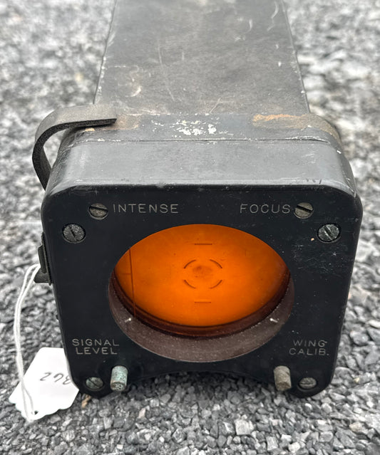 WWII U.S. Navy ID-32/APS-6 Radar Indicator Scope / Wing Calibration Display Unit