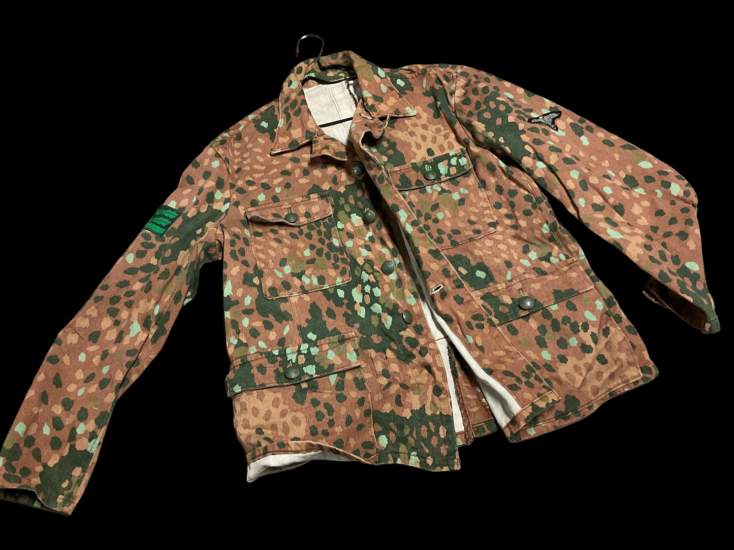 WWII German Wehrmacht Splinter Field Tunic Repro