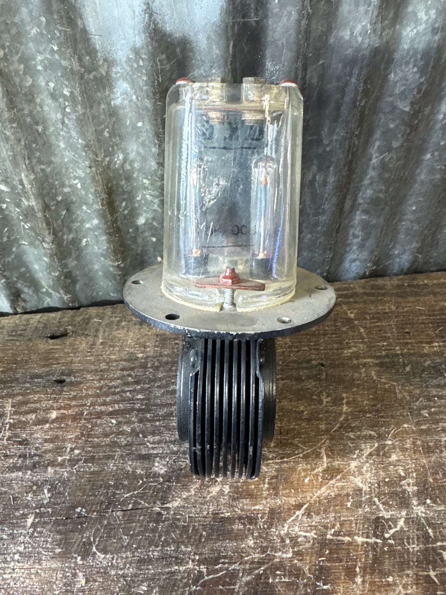 Raytheon Type 2J32 WWII-Era U.S. Navy Radar Magnetron / Microwave Tube – Damaged Glass