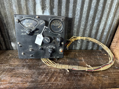 WWII U.S. military C-4/ARN-7 Radio Compass Control Unit