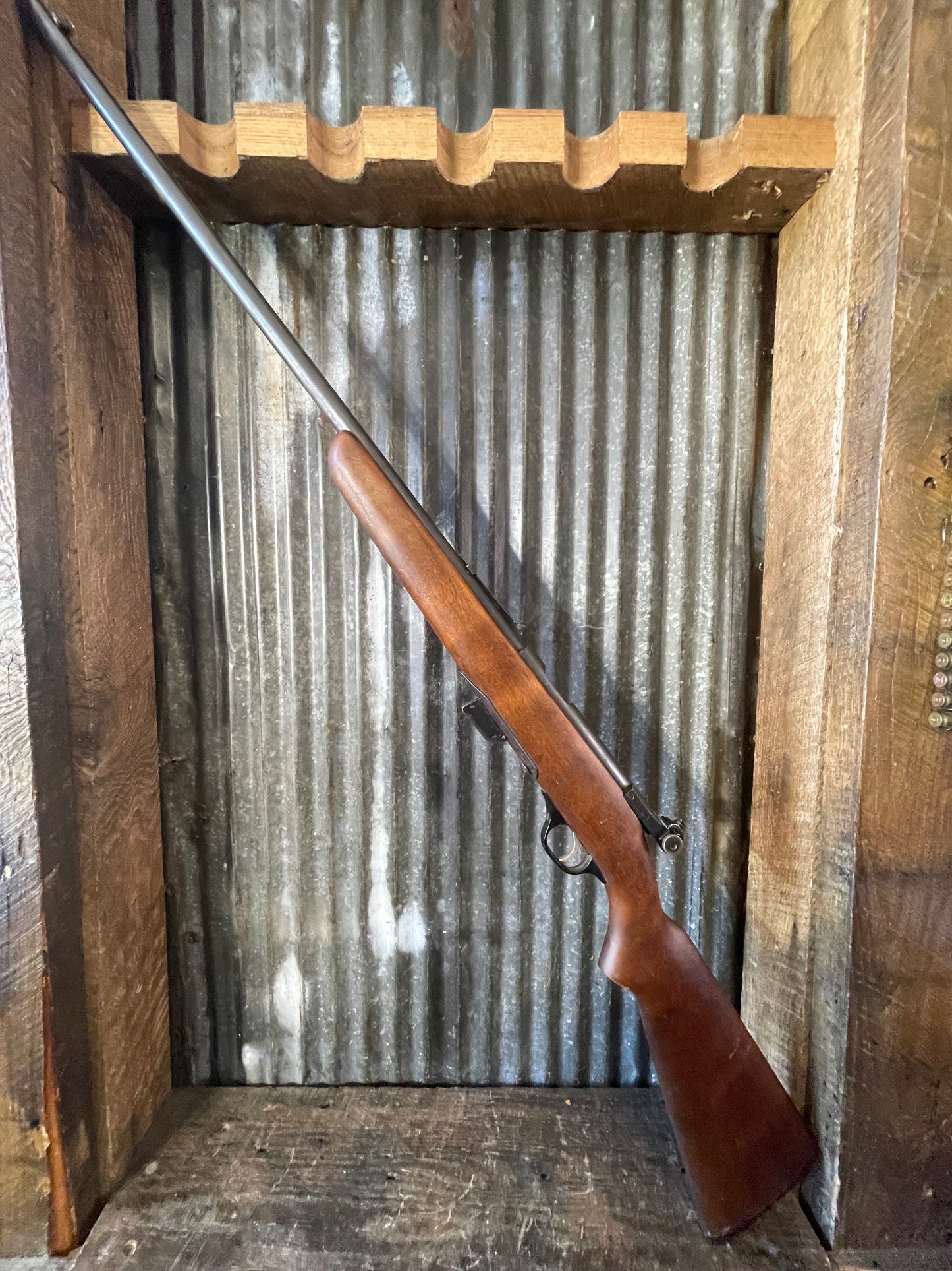 Marlin Model 80 Bolt Action Rifle – .22 LR – Factory Peep Sight – Magazine Fed