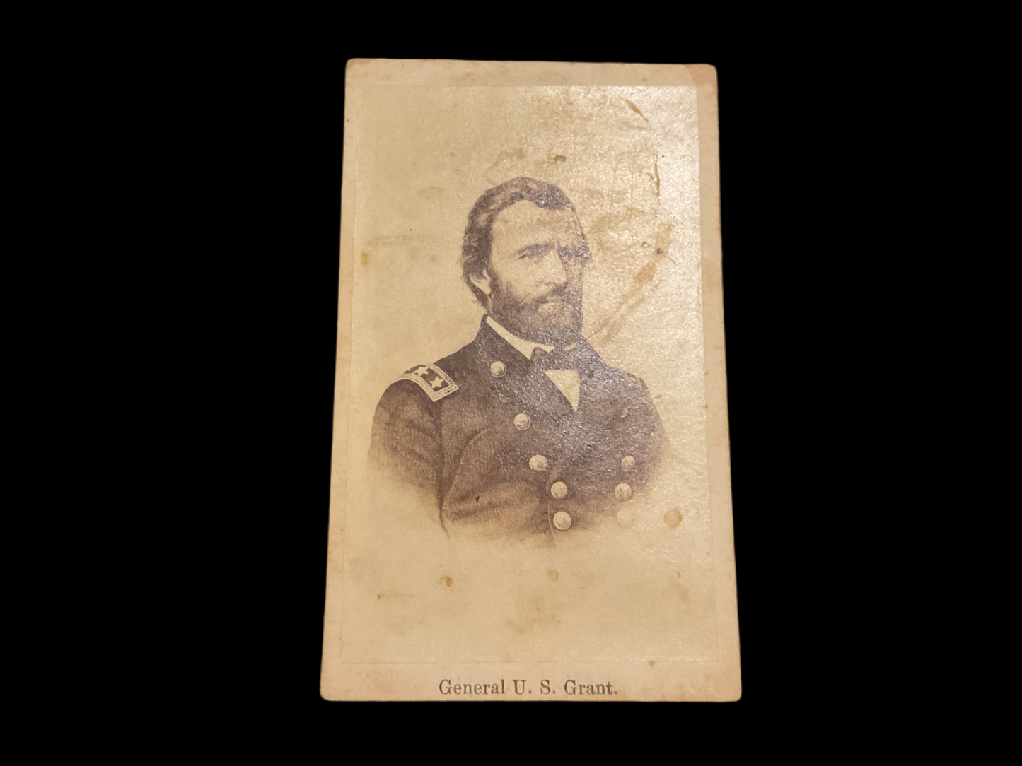 General U.S. Grant CDV (Carte de Viste)