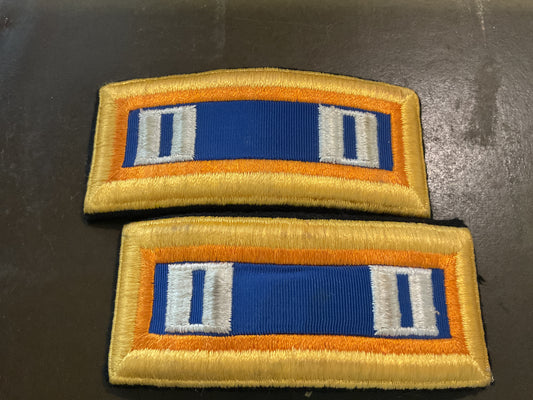 Army warrant Officer 2 Aviation Shoulder Boards