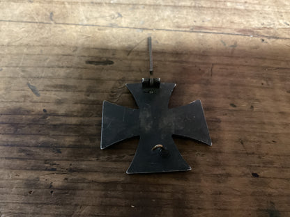 WWII German 1939 Iron Cross 1st Class EK1-Non-Magnetic Core-Attributed to Wachtler & Lange