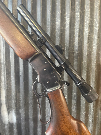 Marlin Model 39A JM Stamped Lever Action Rifle – .22 LR – Weaver D4 Scope – Good Used Condition