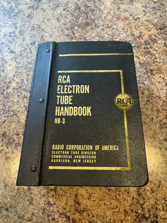 RCA Electron Tube Handbook HB-3 (Tabbed / Complete)