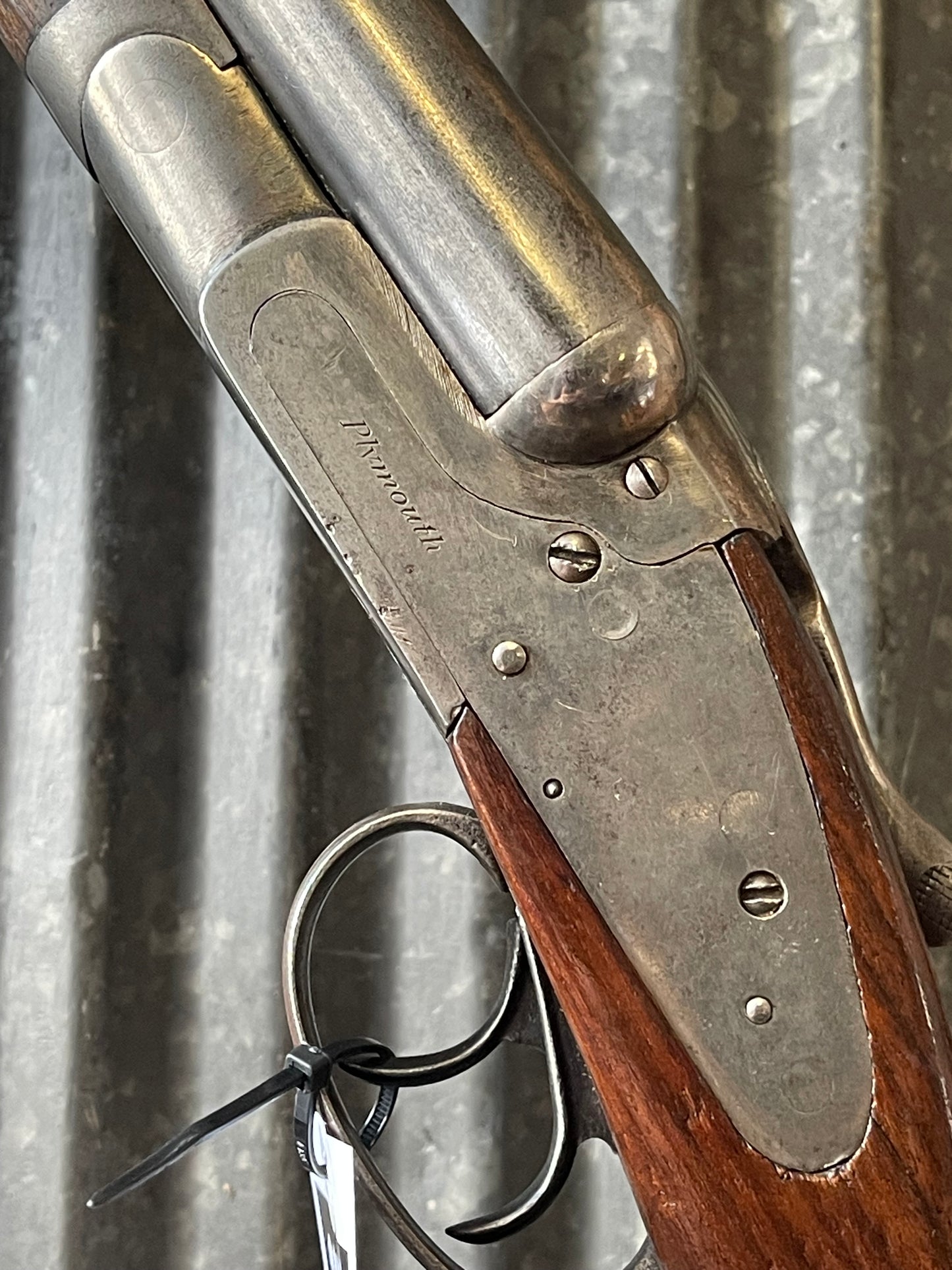 Plymouth Side by Side Shotgun – 16 Gauge – Crescent Arms Co. Made