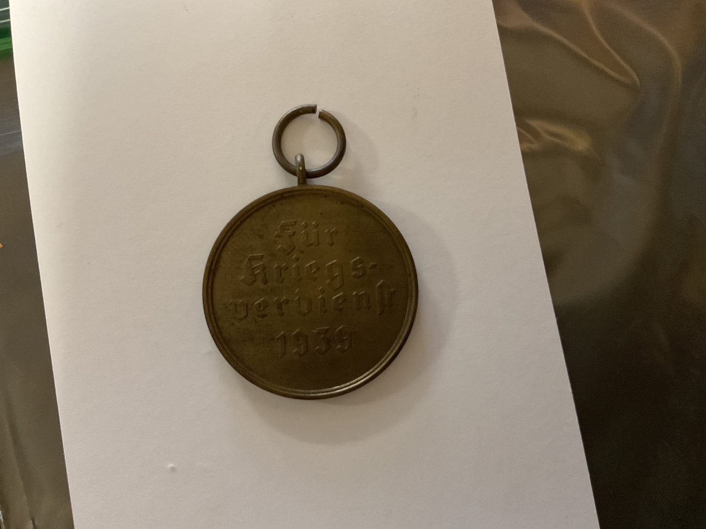 WWII German War Merit Medal-1939