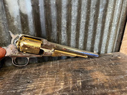 ASM Reproduction 1858 Remington Silver & Gold