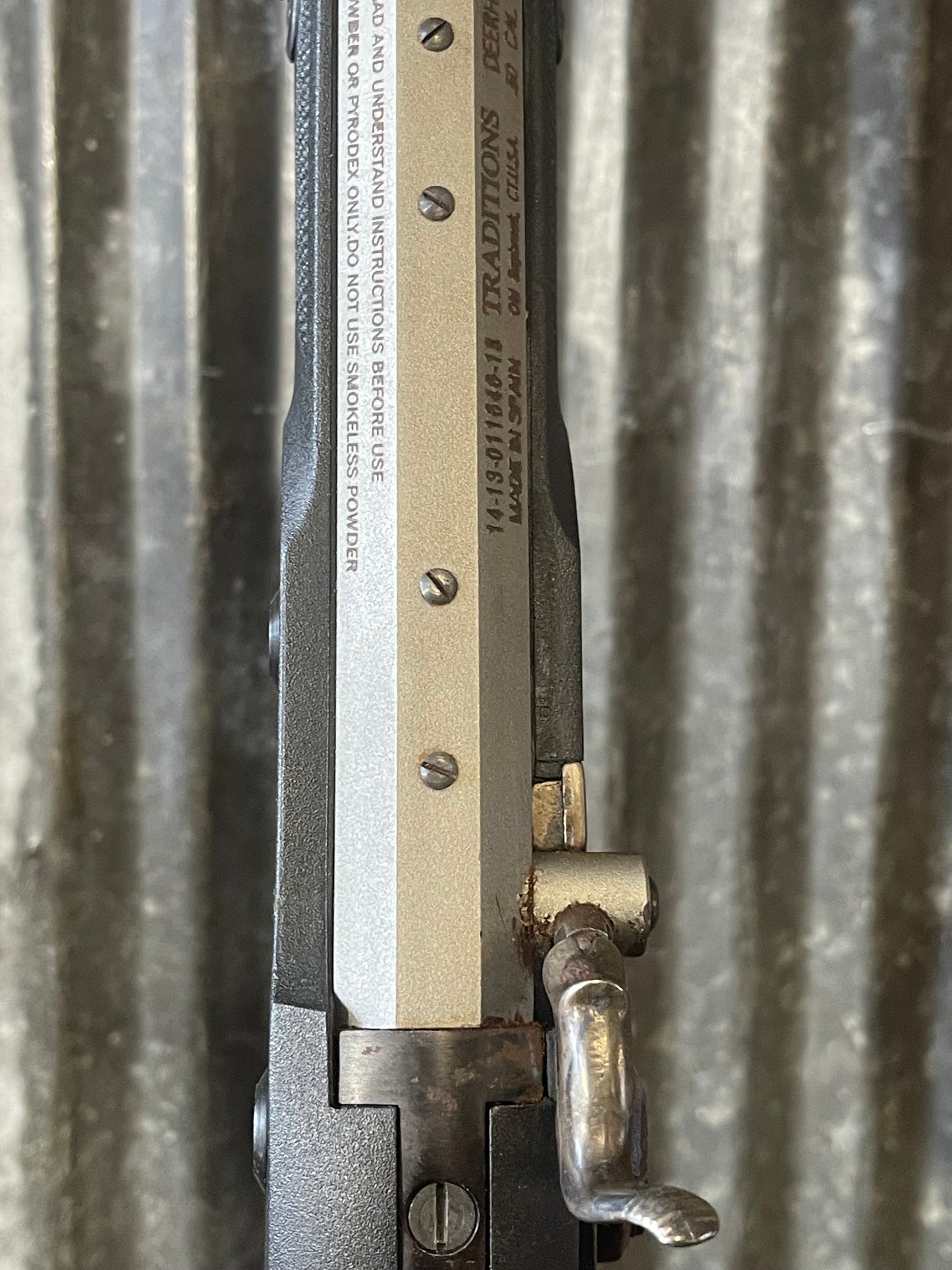 Traditions Deerhunter .50 Cal Percussion Muzzleloader Rifle – Stainless Barrel