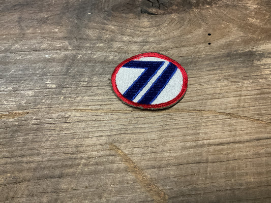WWII Army 71st Division Patch