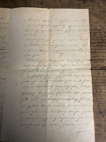 Original German Imperial Army Military Document-1907-Infanterie- Regiment Nr. 61-Hasselhorst- Named: Pechow