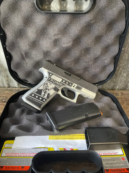 Glock 43X MOS “Trump – Never Surrender” Edition – 9mm – 2024 Commemorative – LNIB
