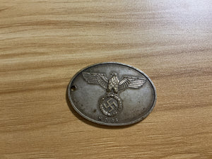 Reproduction Identification Disk Display Piece
