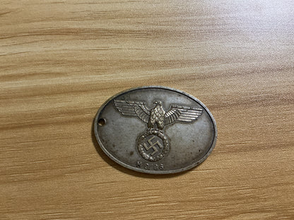Reproduction Identification Disk Display Piece