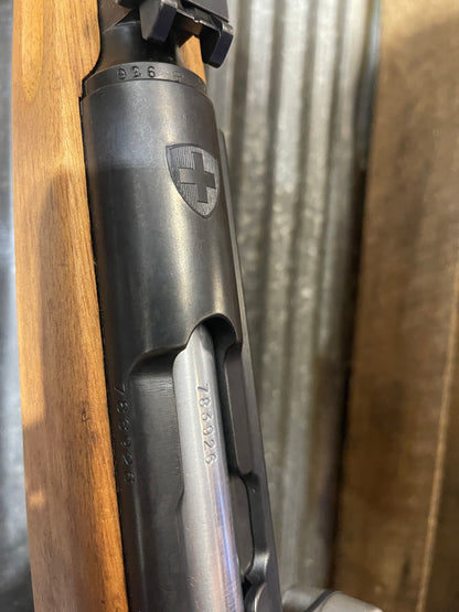 Swiss Schmidt-Rubin K31 Straight-Pull Military Rifle – 7.5x55 Swiss – All Matching Numbers – Excellent Surplus Condition