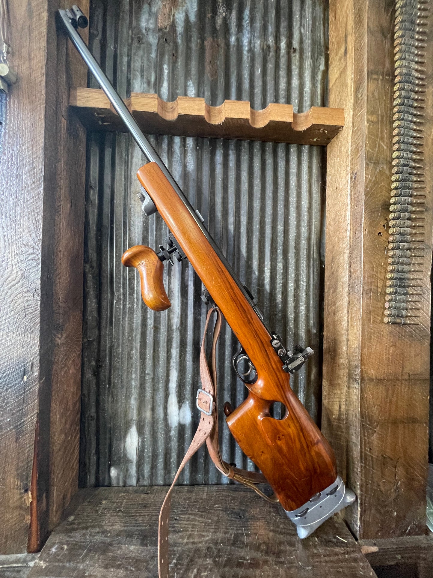 Schultz & Larsen Model 61 Target Rifle – .22 LR – Otterup, Denmark – Full Competition Setup