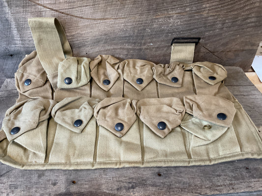 WWI 11 Pouch Grenade Vest