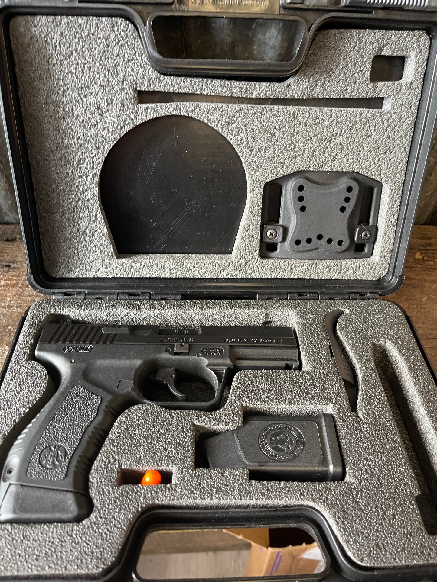 Canik 55 TP9 9mm Semi-Automatic Pistol – Original Case – Excellent Condition
