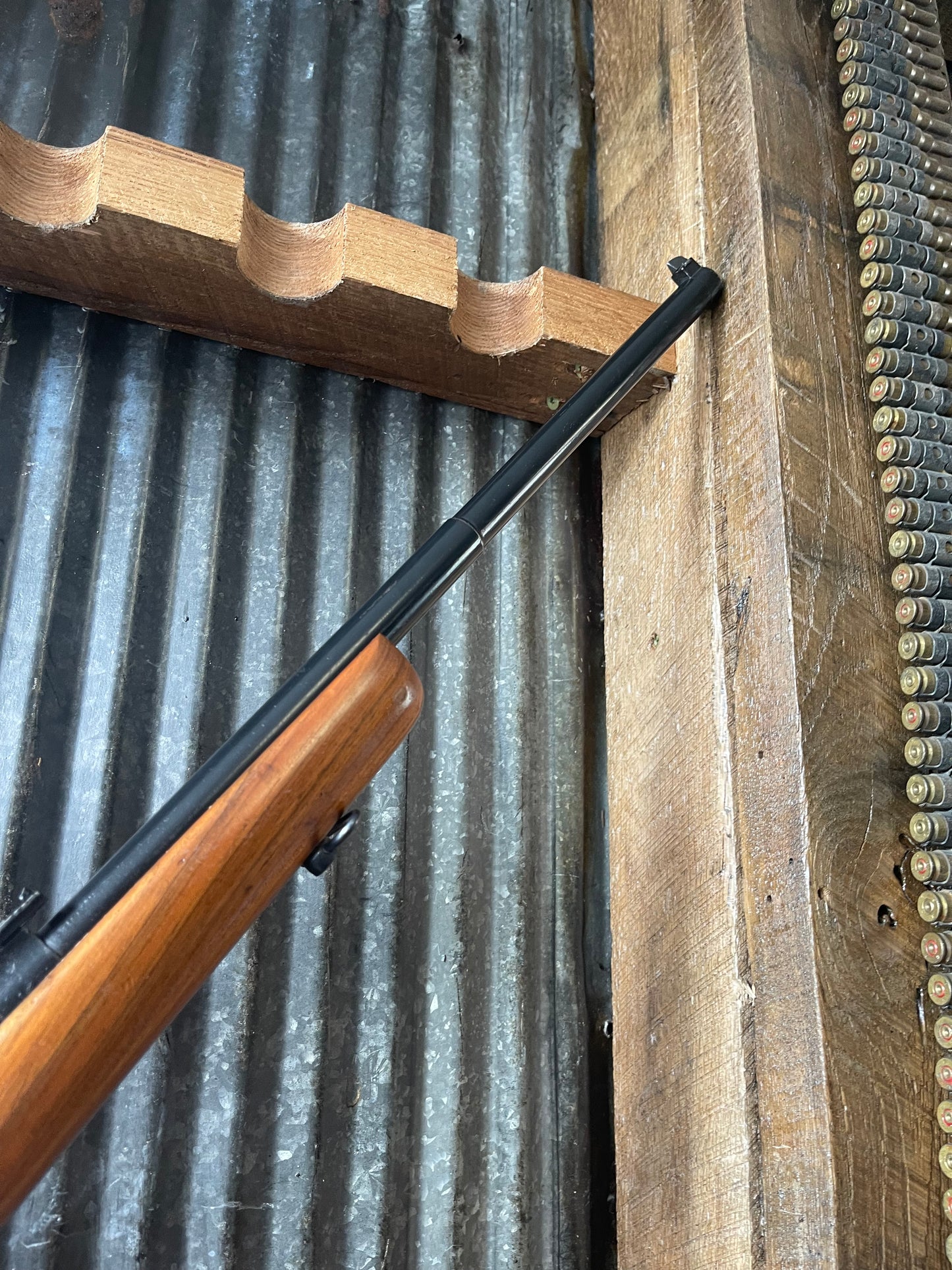 Sporterized Mauser Bolt Action Rifle – 7x57 Mauser – Reblued – Classic Hunting Conversion