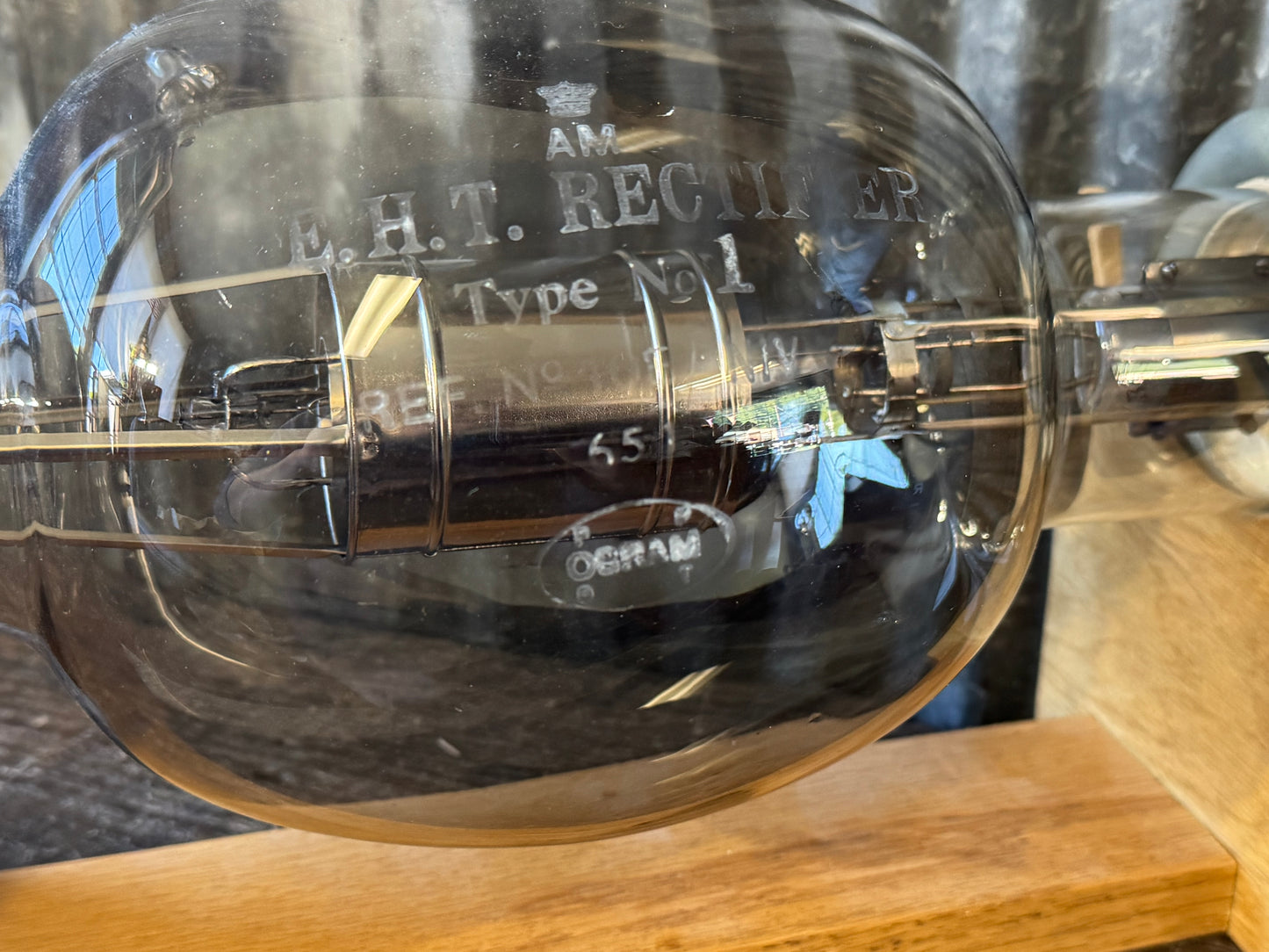 Osram E.H.T. Rectifier Type No. 1 High Voltage Vacuum Tube – M.O. Valve Co. Ltd. England