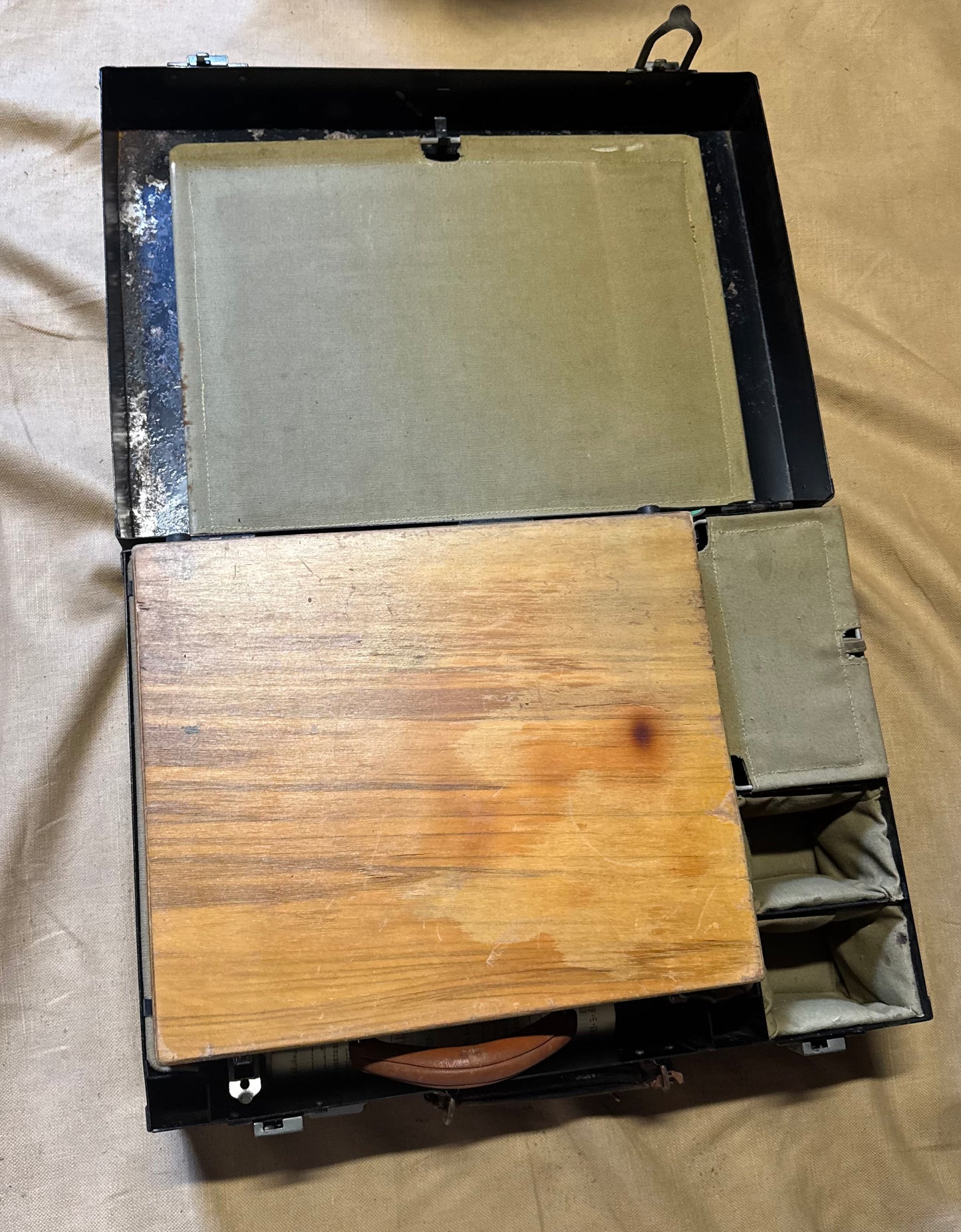 WWII U.S. Army I-56 Tube Tester Set by Weston
