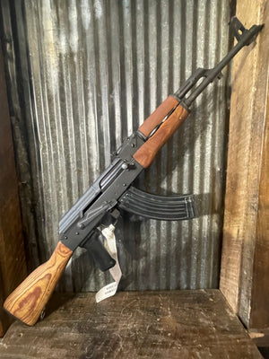 Romanian WASR-10/63 AK-47 7.62x39 – 1965 Trunnion – 30-Round Mag + 75-Round Drum