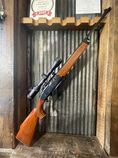 Remington Model 742 BDL Woodsmaster .30-06 – Basketweave Stock – Pentax 4-12x Scope