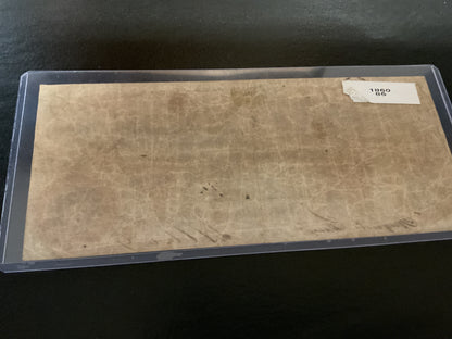 Confederate Merchants and Planter Bank Five Dollar Note Civil War