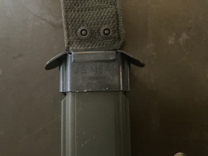 Vietnam-Era U.S. M7 Bayonet with M10 Scabbard