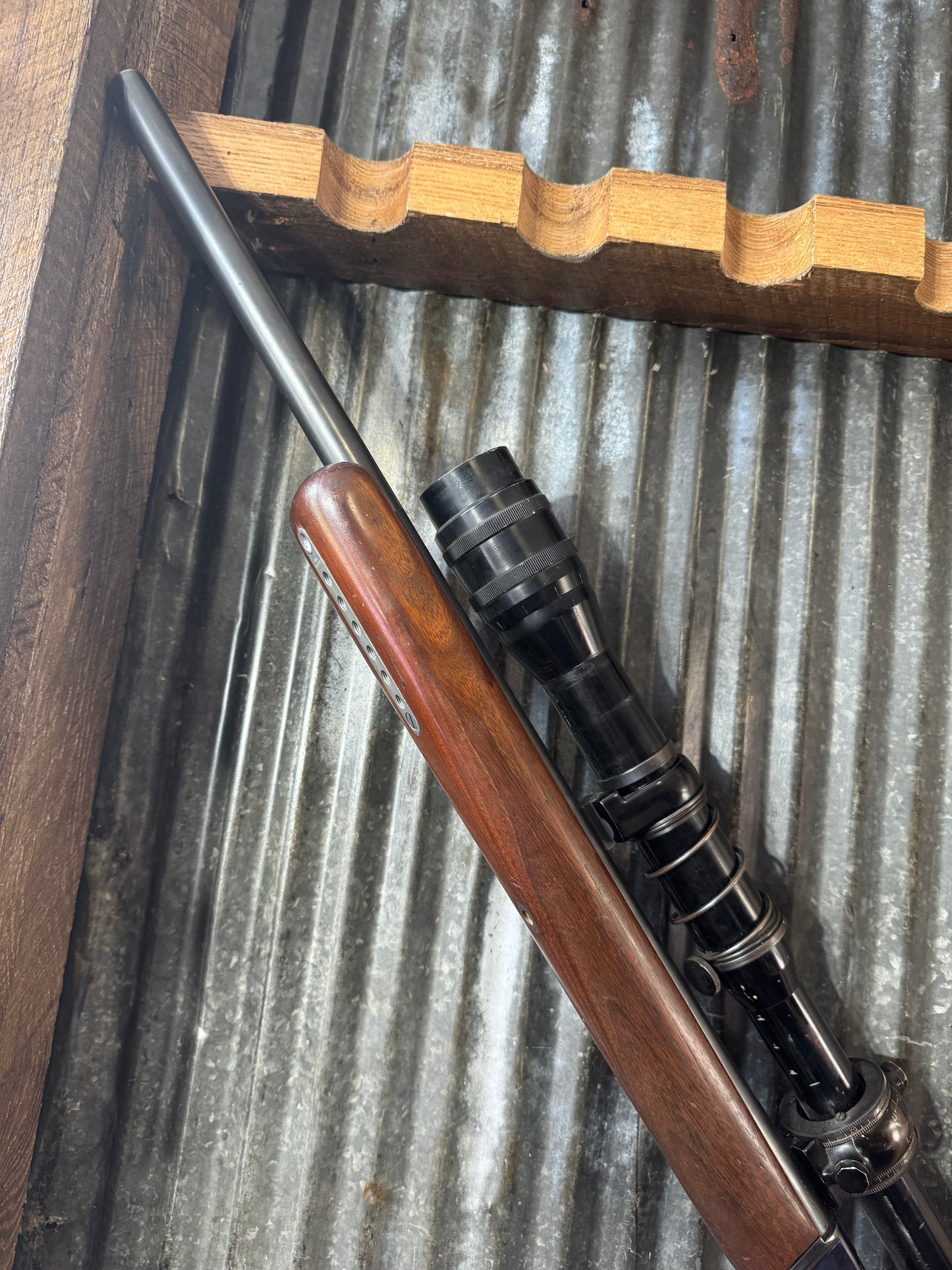Custom Winchester 1885 High Wall Target Rifle – .225 Winchester – Heavy Barrel – B&L Balvar 24 Scope
