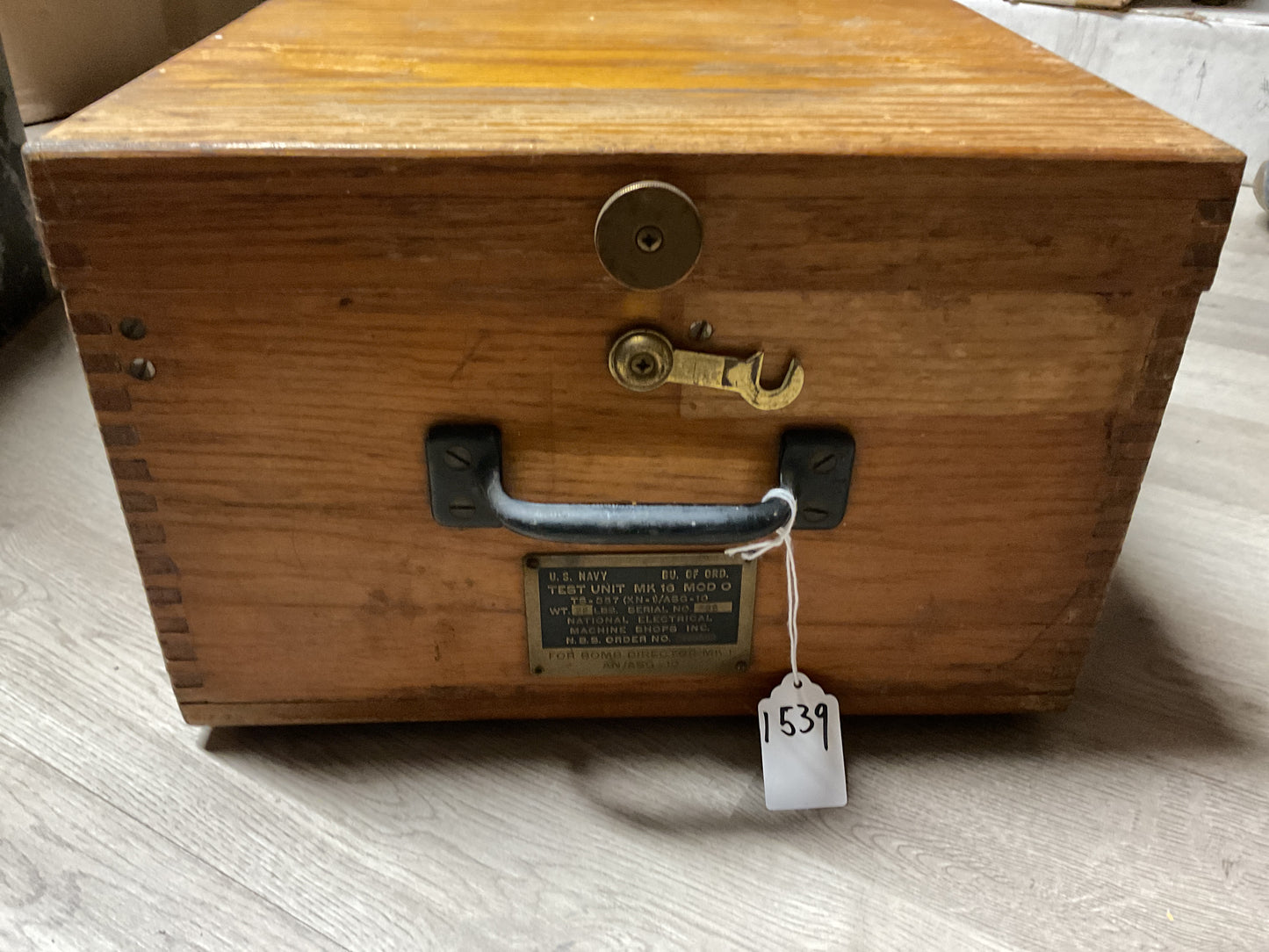 WWII U.S. Navy Bomb Director Test Unit MK16 Mod O-TS-57AN/ASG-10