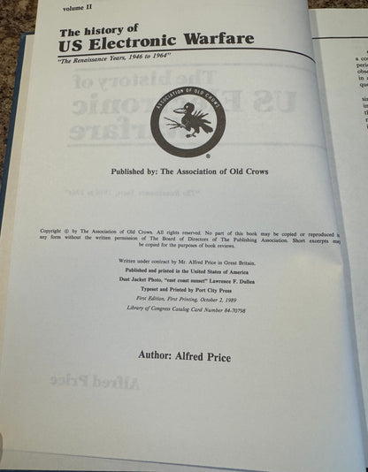 The History of U.S. Electronic Warfare, Volume II – “The Renaissance Years, 1946–1964”