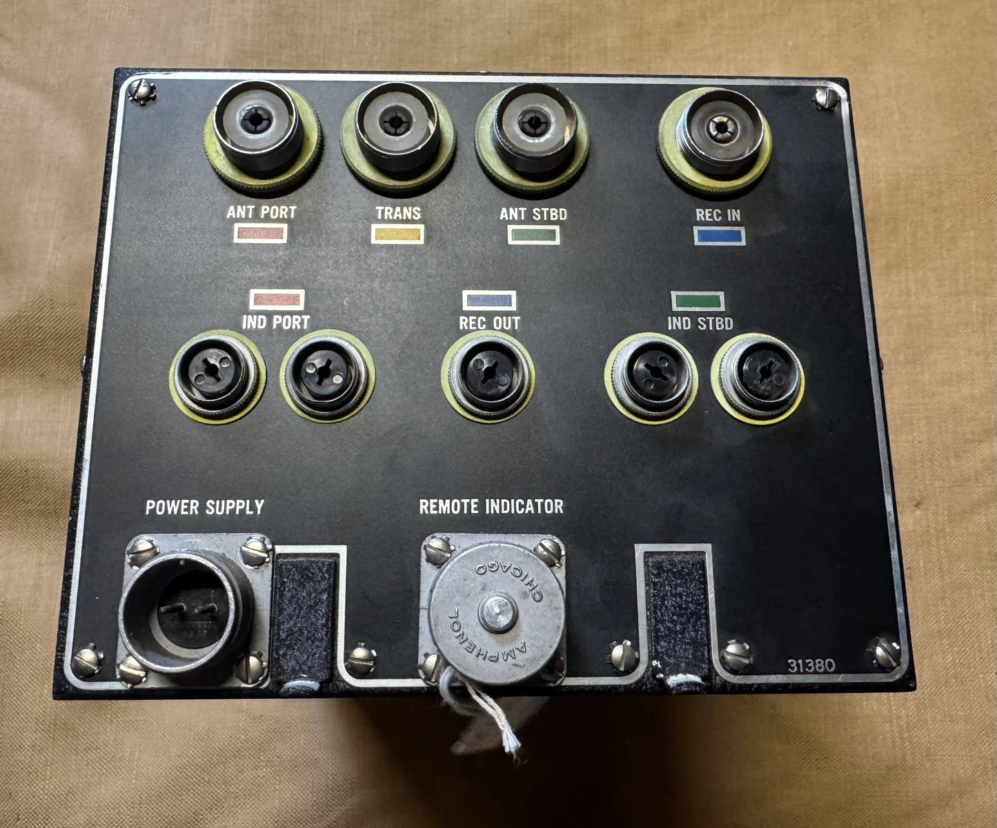 ASB-7 Antenna Switching Unit CJP-14AAU – U.S. Navy Aircraft Radar Communication Component