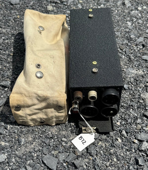 WWII R-1/ARR-1 Aircraft Radio Receiver Unit with Canvas Cover