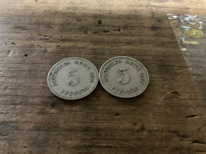 Original German Coin Collection-Imperial Germany, Weimar Republic, Third Reich, & Postwar-era