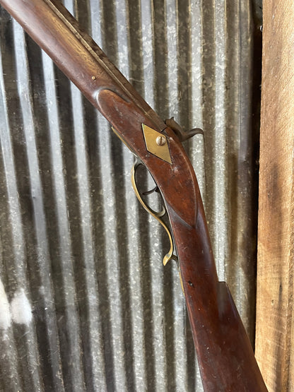 .36 Cal Percussion Rifle – R.R. Thurston Olean NY Barrel – Antique Muzzleloader