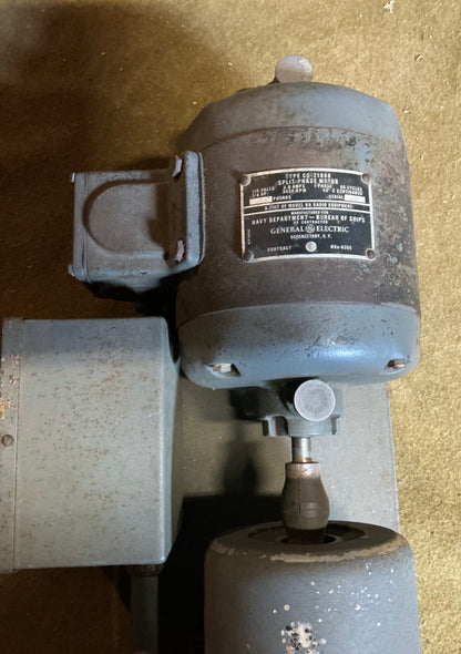 WWII U.S. Navy General Electric Motor-Generator Set
