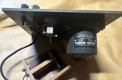 WWII Bendix/Pioneer Magnesyn Functional Test Kit Aircraft Instrument Synchronizer Tester