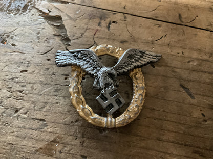 Reproduction WWII German Luftwaffe Pilots Badge