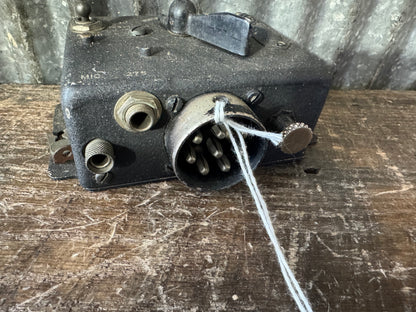 WWII 1941 U.S. Navy Western Electric CW-23097 Aircraft Transmitter Control Box