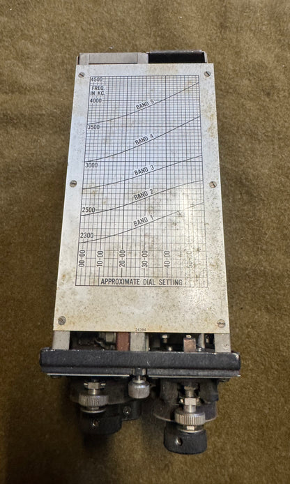 WWII U.S. Navy CRV-47191 Radio Tuning Unit (RCA – 1942)