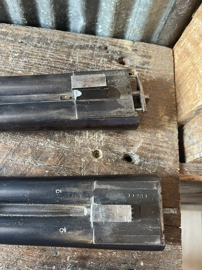 A.H. Fox Sterlingworth 12 Gauge Side-by-Side – Two Barrel Set – Philadelphia Made – Serial 99233