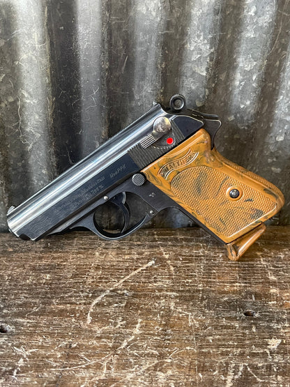 1940 Walther PPK 7.65mm (.32 ACP) – Police Issue Eagle/C – Matching Electric-Penciled Slide – Bakelite Grip