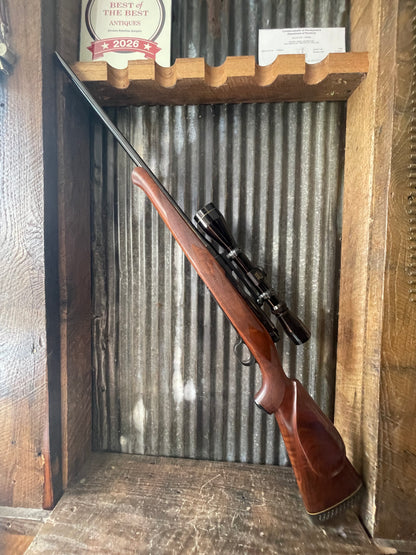 Winchester Model 70 Pre-64 – .257 Roberts – 20” Barrel – Fajen Stock – Leupold VX-II 3–9x