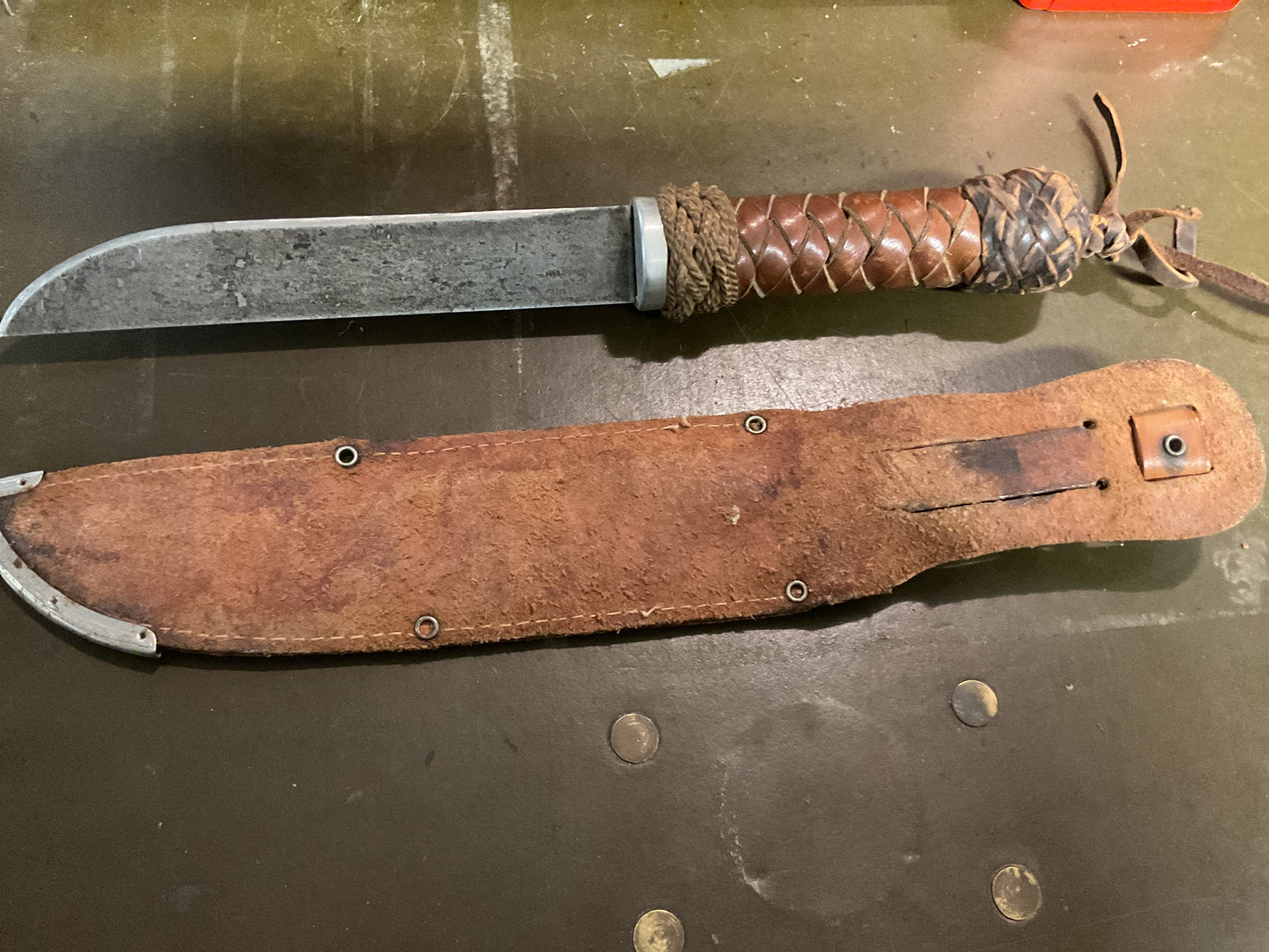 WWII Theatre Knife Whip Handle